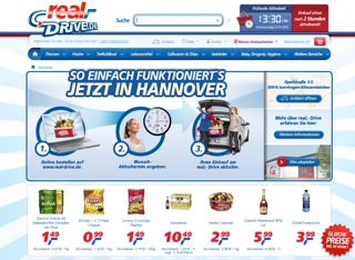 Drive In Supermarkt von Real – Einkaufen mal einfach