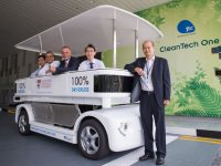 Singapur - Erstes selbständig-fahrendes Transportmittel der Stadt (3)