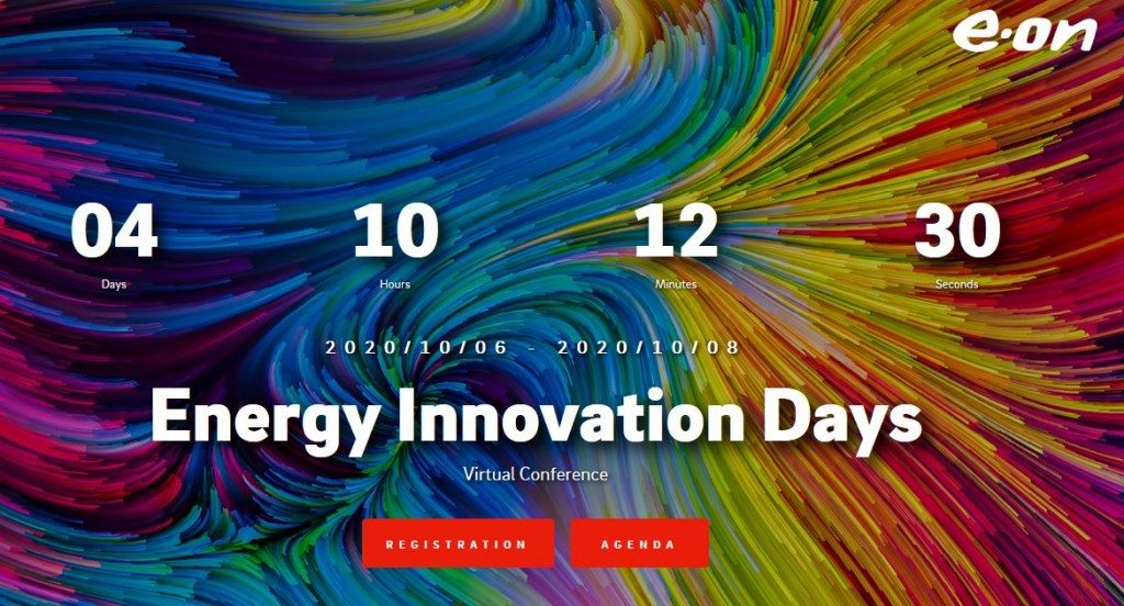 E.ON Energy Innovation Days 2020 Jetzt kostenlos anmelden und virtuell